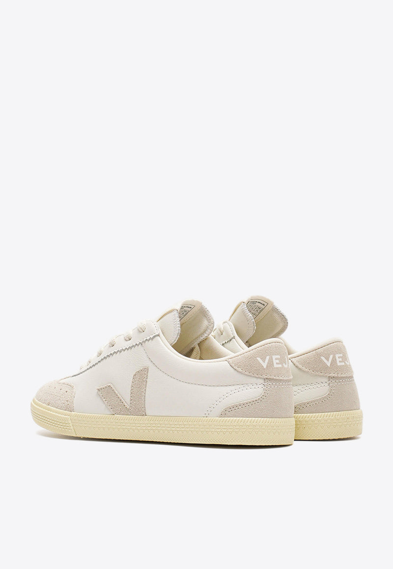 Veja Volley Lace-Up Sneakers White VO2003852A_WHITE_NATURAL