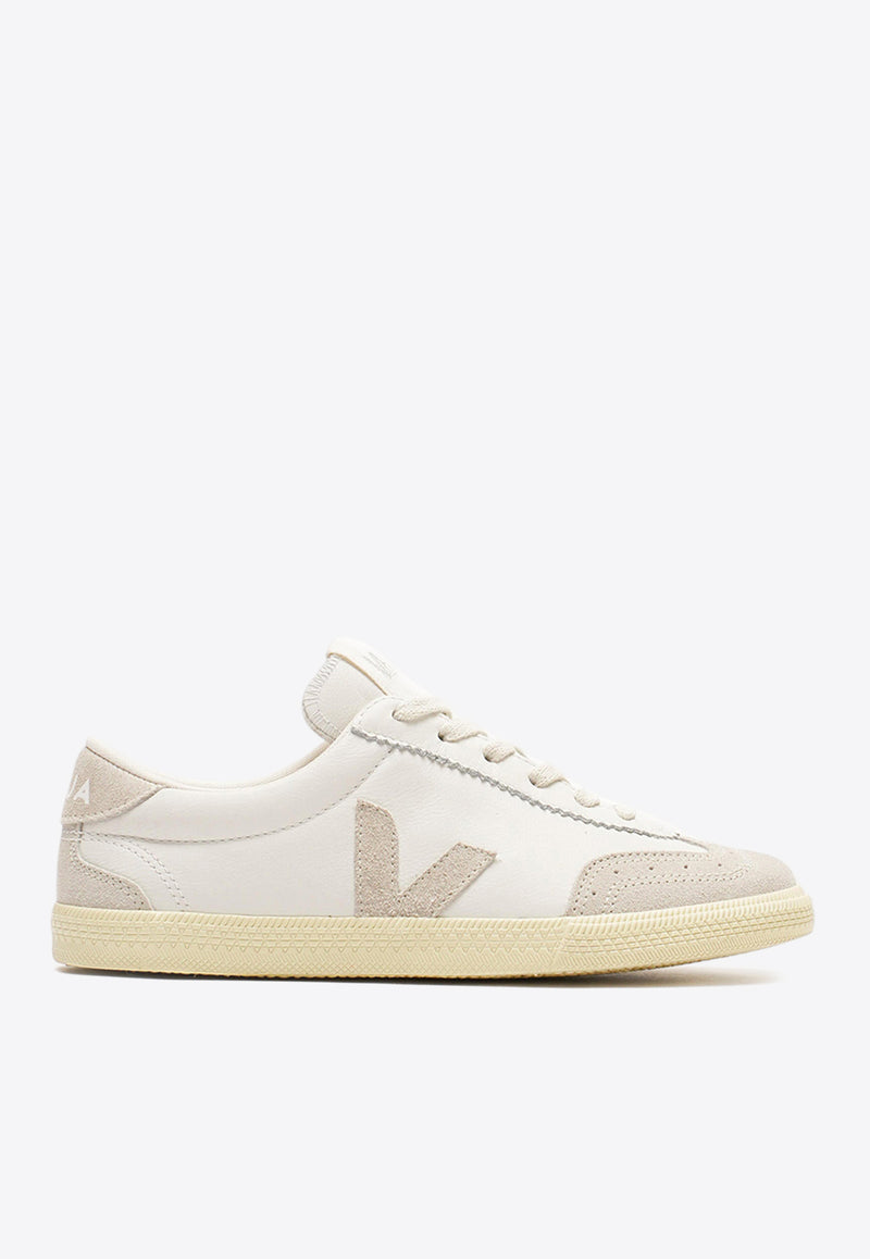 Veja Volley Lace-Up Sneakers White VO2003852A_WHITE_NATURAL
