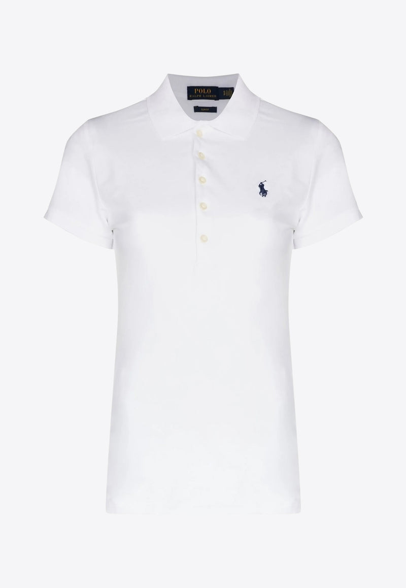 Ralph Lauren Julie Pony Polo T-shirt White 211870245001_100