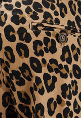 Aspesi Leopard Print Pants Brown G0186L110_60226_Spotted_32772290