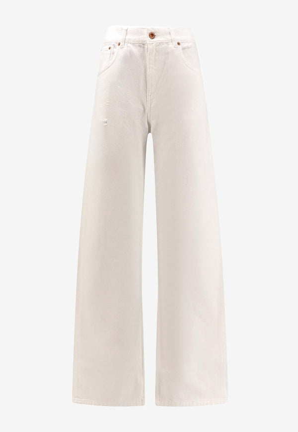 Aspesi Wide-Leg Jeans White G0185L054_10072_White_32772300