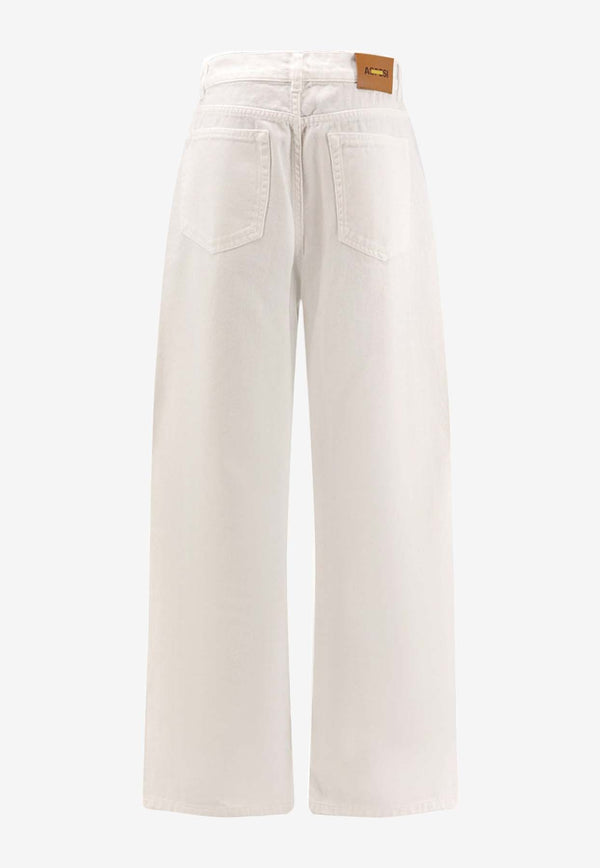 Aspesi Wide-Leg Jeans White G0185L054_10072_White_32772300