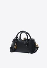 Stella McCartney Ryder Tote Faux Leather Top Handle Bag Black 7B0139WP0533_1000