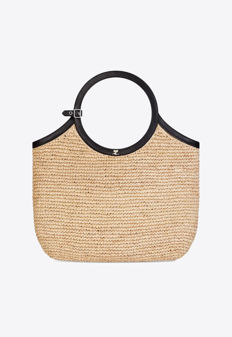 Courrèges Holy Raffia Tote Bag  Beige 225GSA180RA0001_0079