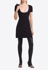 Holistic Contrast Mini Dress