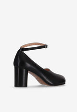 Niccolò Pasqualetti Obliqua 70 Leather Pumps Black NP07F001LEA_BLACK