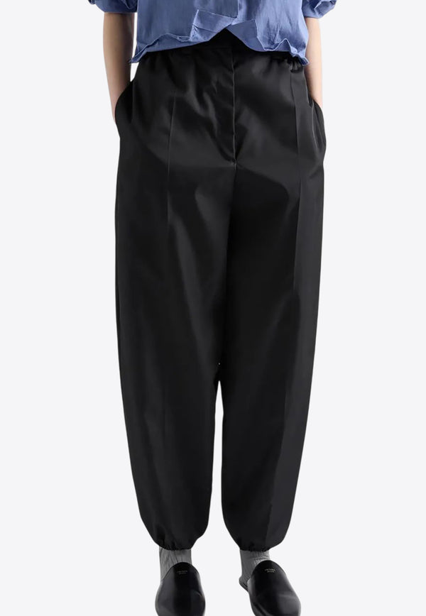 Prada Nylon Belted Track Pants Black 22H939SOOO1WQ8_F0002