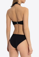 Isabel Marant Farah Cut-Out Bandeau Swimsuit Black MB0021FAC2P01I_01BK
