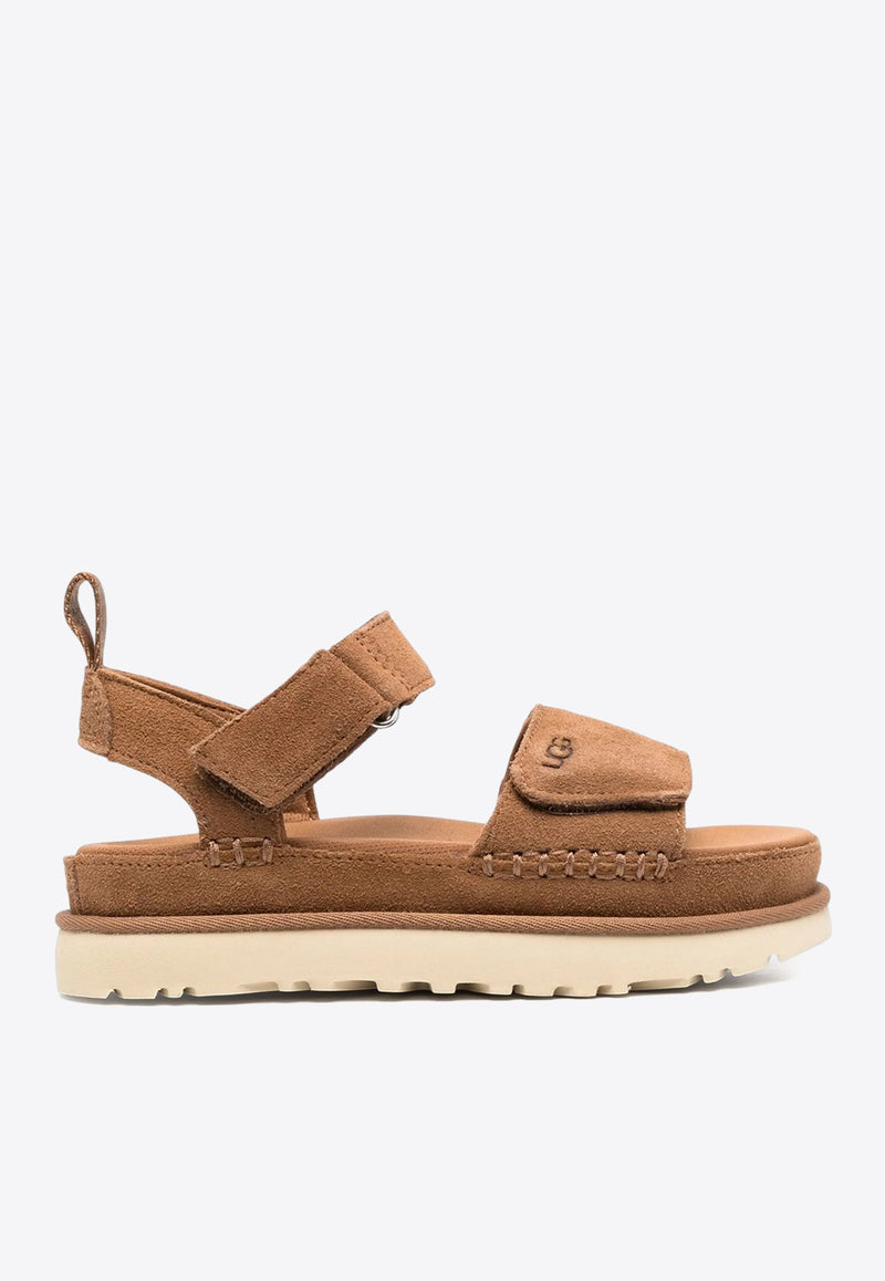 UGG Goldenstar Suede Sandals Chestnut 1136783_CHE