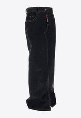 Dsquared2 Denim Maxi Skirt Navy S75MA0988S30664_470