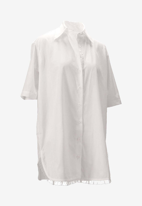 Niccolò Pasqualetti Douglas Short-Sleeved Shirt White NP07SH02ACOPO_BIANCO