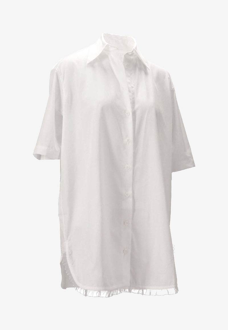 Niccolò Pasqualetti Douglas Short-Sleeved Shirt White NP07SH02ACOPO_BIANCO