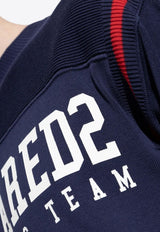 Dsquared2 Logo Print Sweatshirt Blue S71HA1359D13116_961