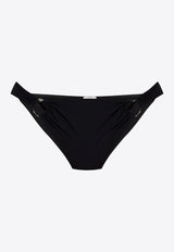 Isabel Marant Fatim Draped Bikini Bottom Black SL0018FAC2P01I_01BK
