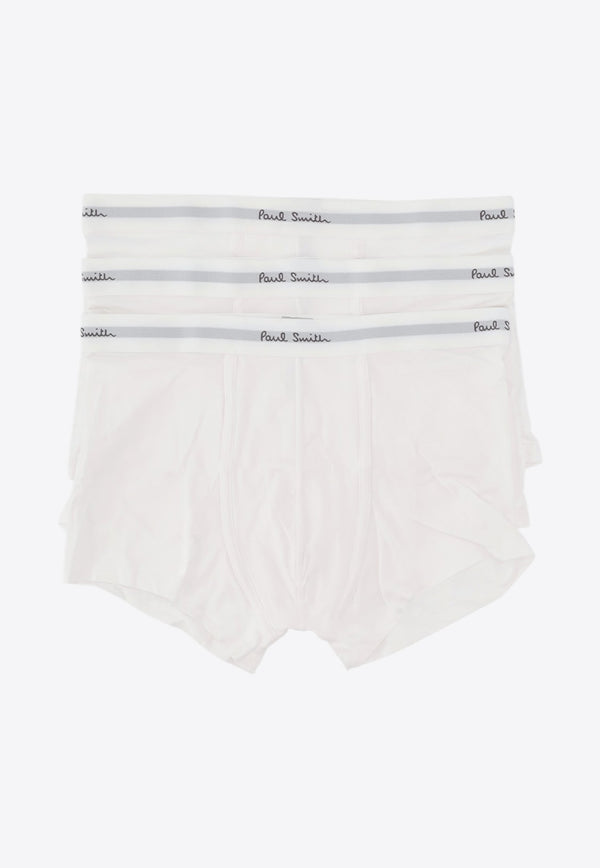 Paul Smith Logo Waistband Boxers - Set of 3 White -M1A914M3PK_01