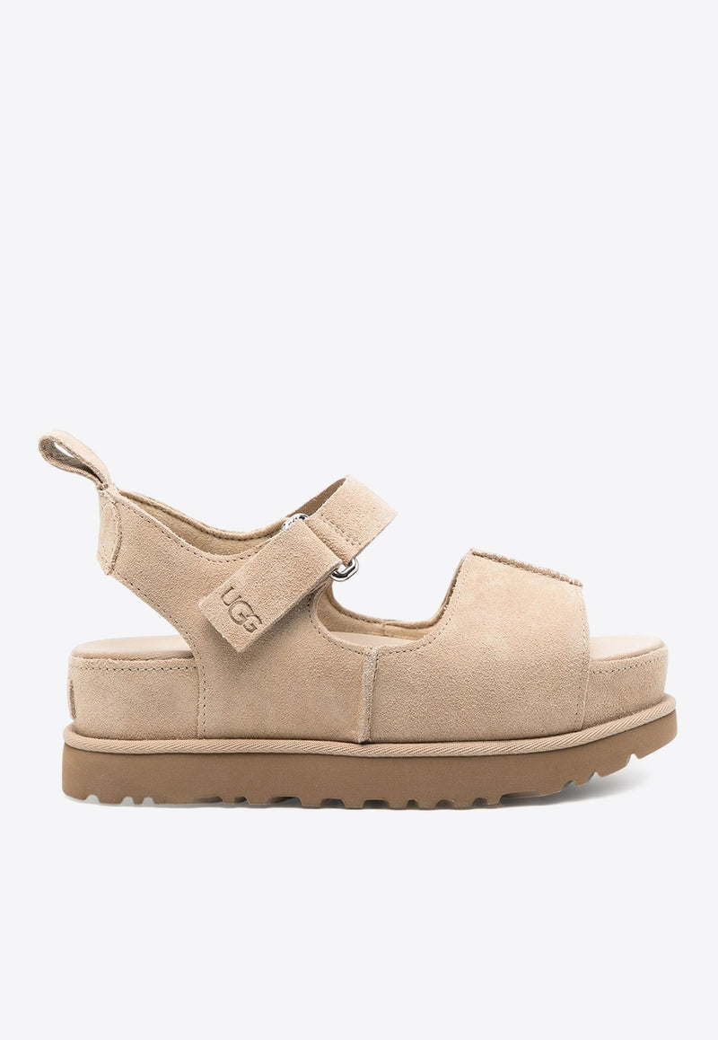 UGG Goldenstar Hi Suede Sandals Sand 1167356_SAN