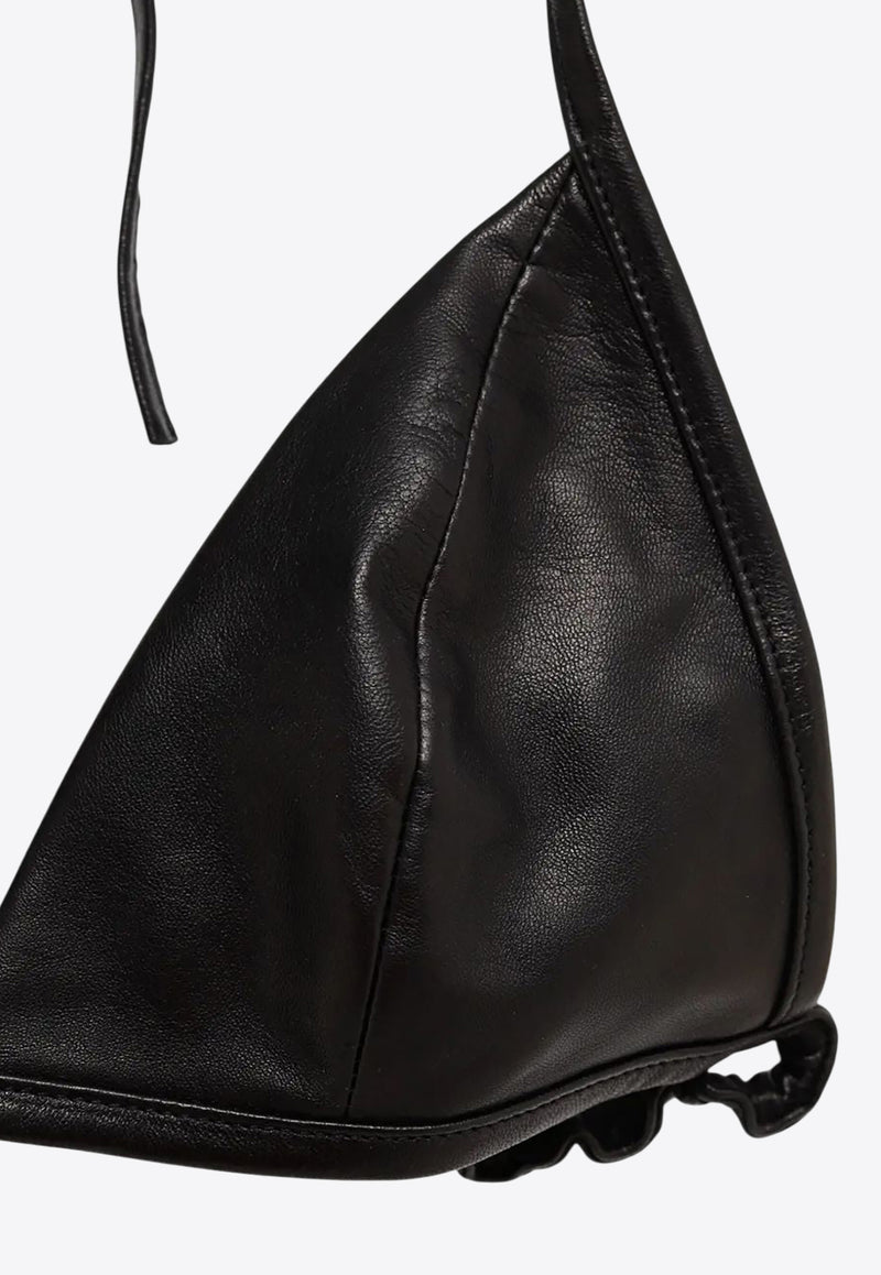 Rick Owens Leather Bra Top Black RO01E7091LBY_09