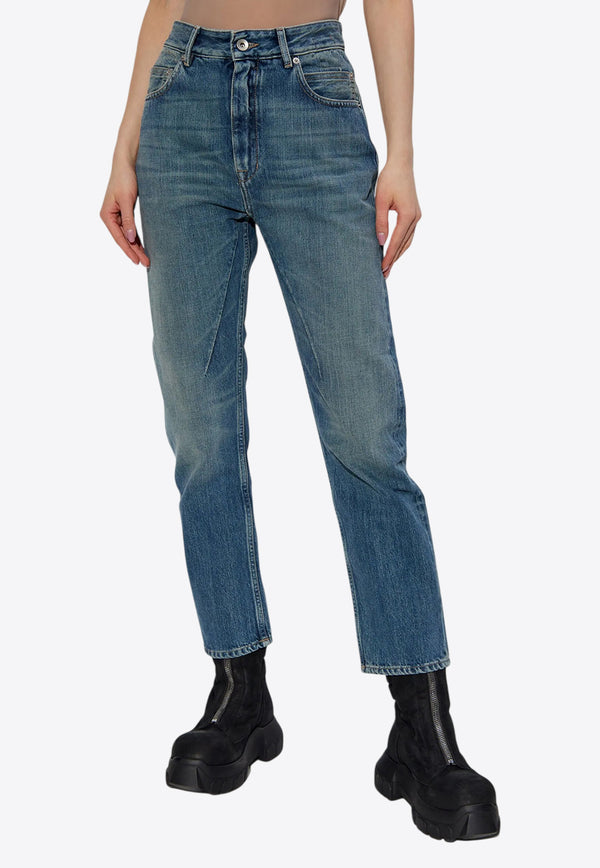 Rick Owens DRKSHDW Essential Straight-Leg Jeans Denim DS01E3310DWB_06
