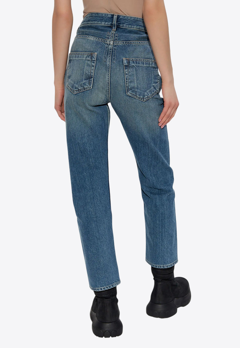 Rick Owens DRKSHDW Essential Straight-Leg Jeans Denim DS01E3310DWB_06