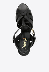Saint Laurent Tribute 105 Platform Sandals Black 315490BDA00_1000