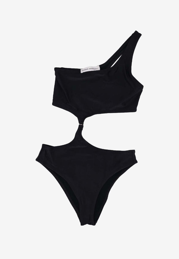 Niccolò Pasqualetti Fluido Cut-Out Bikini Black NP07U001LYCR_NERO