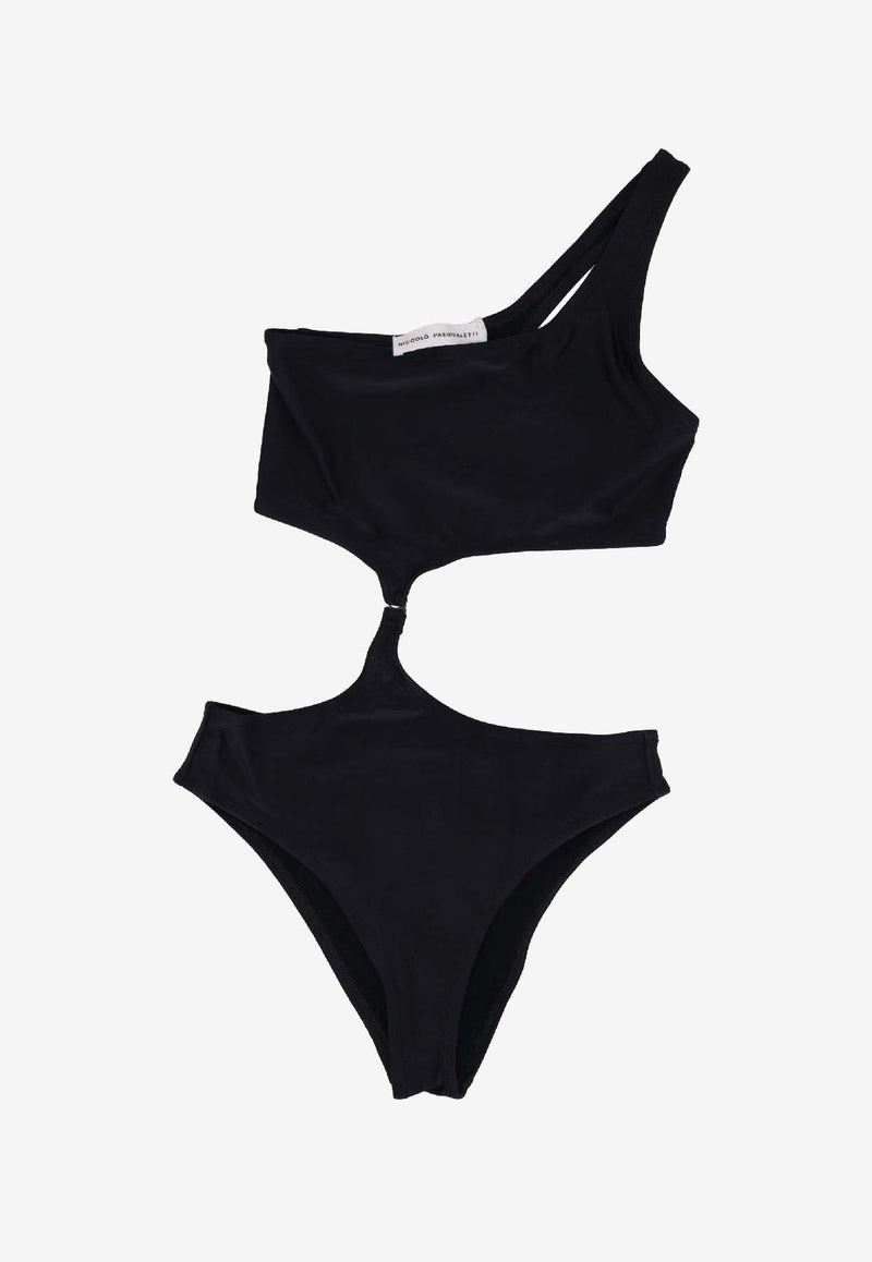 Niccolò Pasqualetti Fluido Cut-Out Bikini Black NP07U001LYCR_NERO