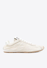 Miu Miu Plume Nappa Leather Low-Top Sneakers White 5E114EFD005D7C_F0304
