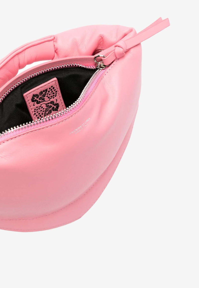 Federico Cina Mini Tortellino Nappa Leather Handbag Pink MTB0101_BABY PINK