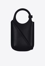 Courrèges Slim Holy Leather Handbag  Black 225GSA178CR0065_9999