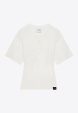 Wide-Sleeved Crewneck T-shirt