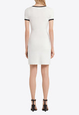 Courrèges Holistic Contrast Mini Dress White 225JRO600JS0203_0098