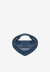 Federico Cina Mini Tortellino Nappa Leather Handbag Navy MTB0101_BLUE NAVY