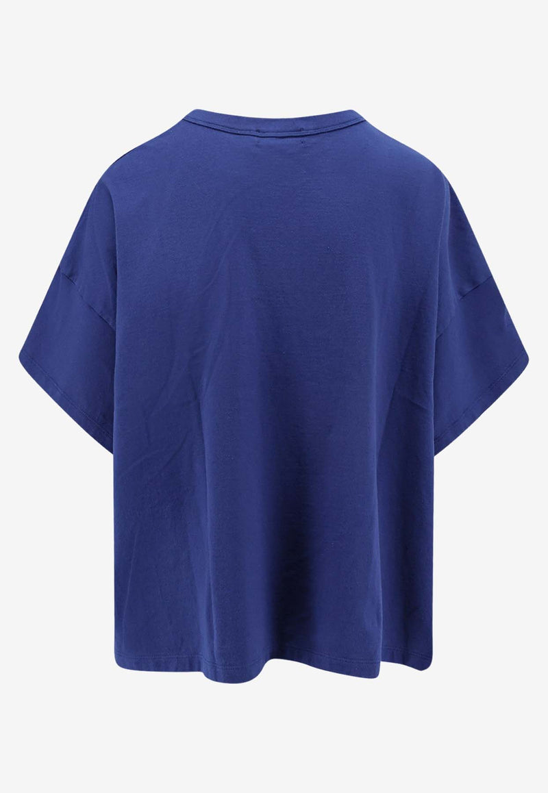 Undercover Graphic Print T-shirt Blue UC1E18921_DARK_Blue_32772242