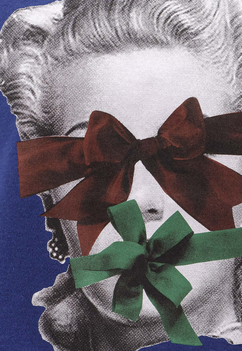 Undercover Graphic Print T-shirt Blue UC1E18921_DARK_Blue_32772242