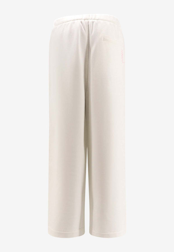 Marni Embroidered Logo Wide-Leg Pants White PJMU0070A0UTC275_00W02_White_32943259