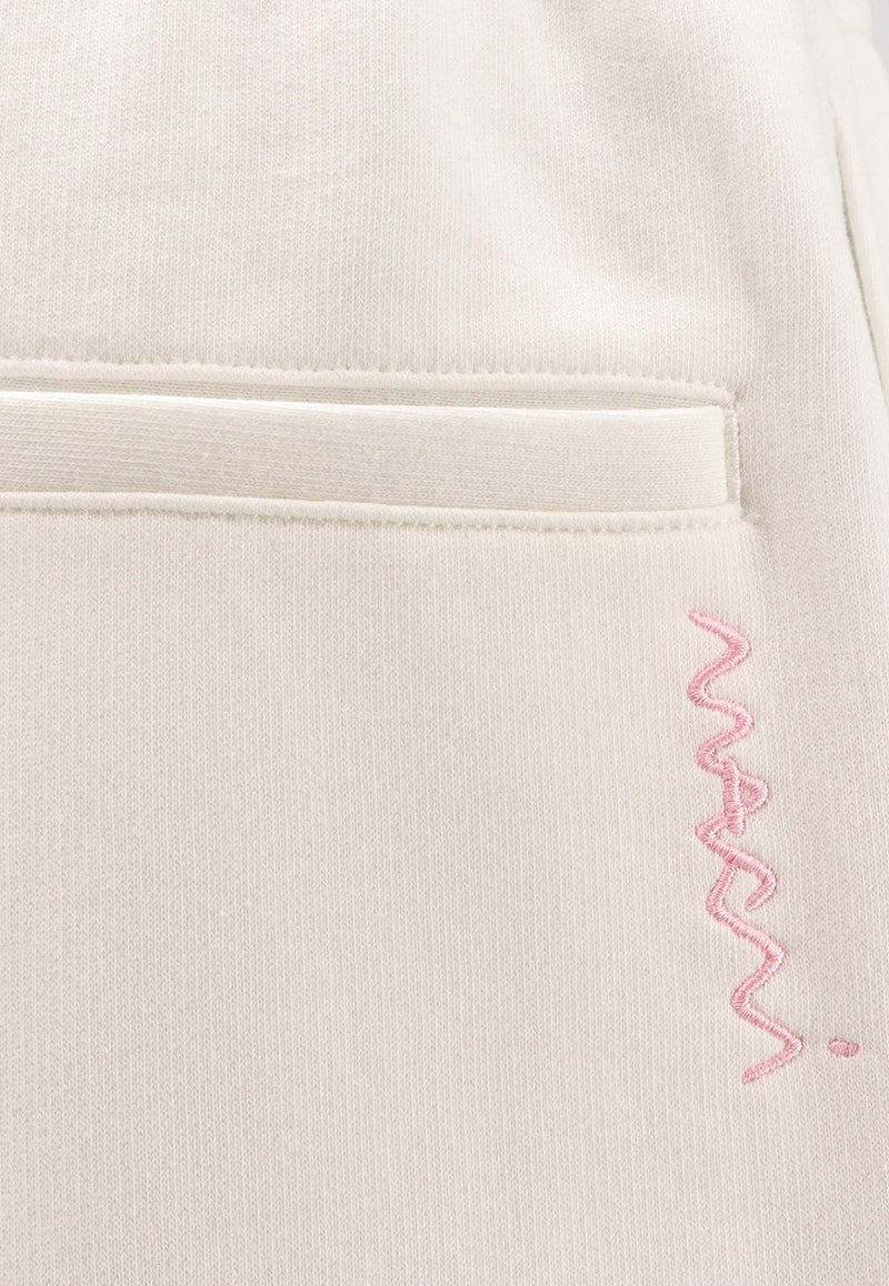 Marni Embroidered Logo Wide-Leg Pants White PJMU0070A0UTC275_00W02_White_32943259
