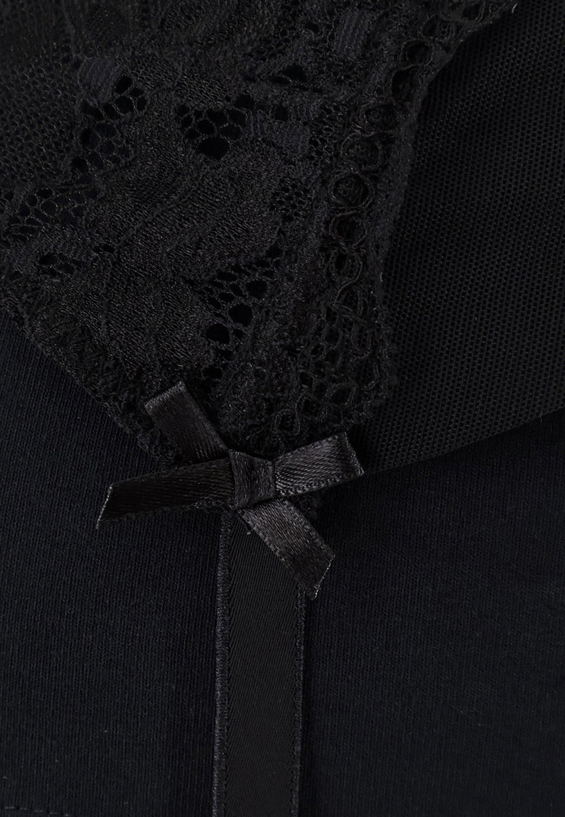 Balenciaga Faded Lingerie T-shirt Black 828869TNVB2_1083_FADED BLACK_32772778