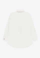 P.A.R.O.S.H Ninja Long-Sleeved Shirt White D380629NINJA_001