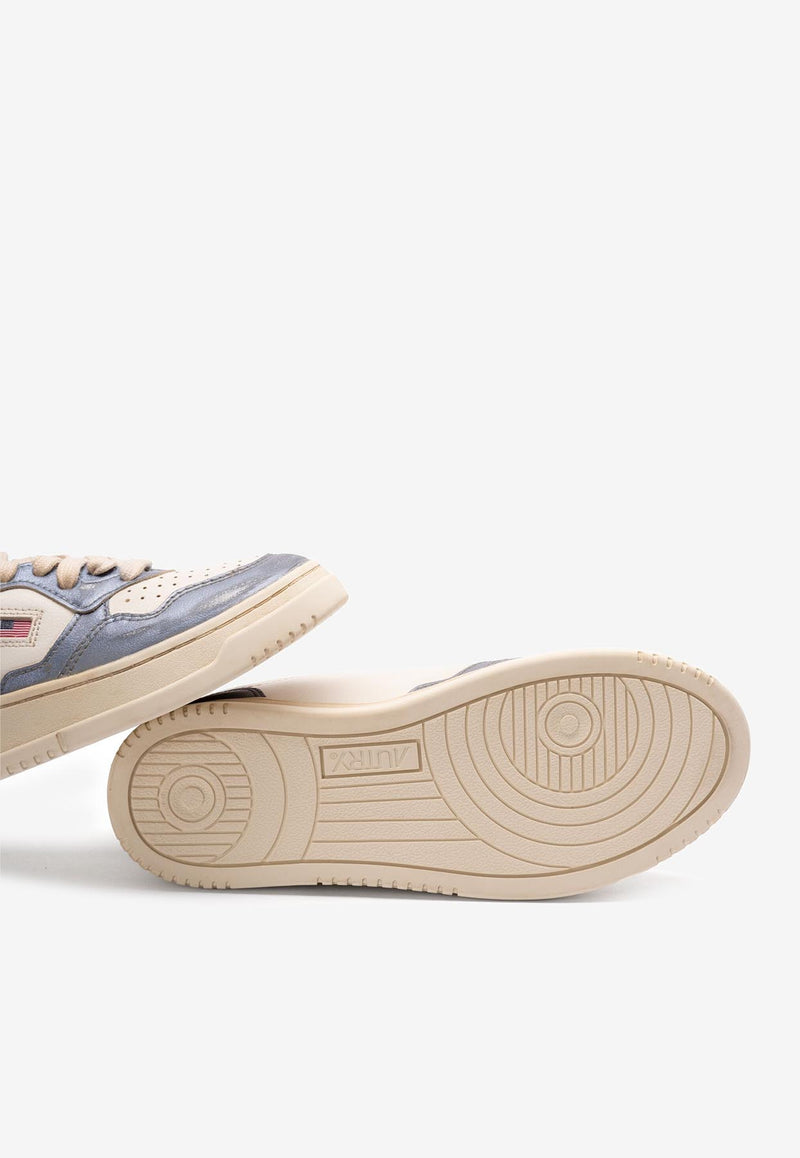 Autry Medalist Leather Low-Top Sneakers Multicolor AVLWMT_03