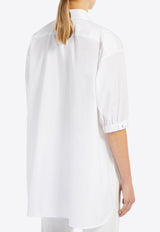 Max Mara Teano Loose-Fit Shirt White 2511191052600TEANO_001