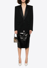 Saint Laurent Single-Breasted Wool Tuxedo Jacket Black 818718Y7E63_1000