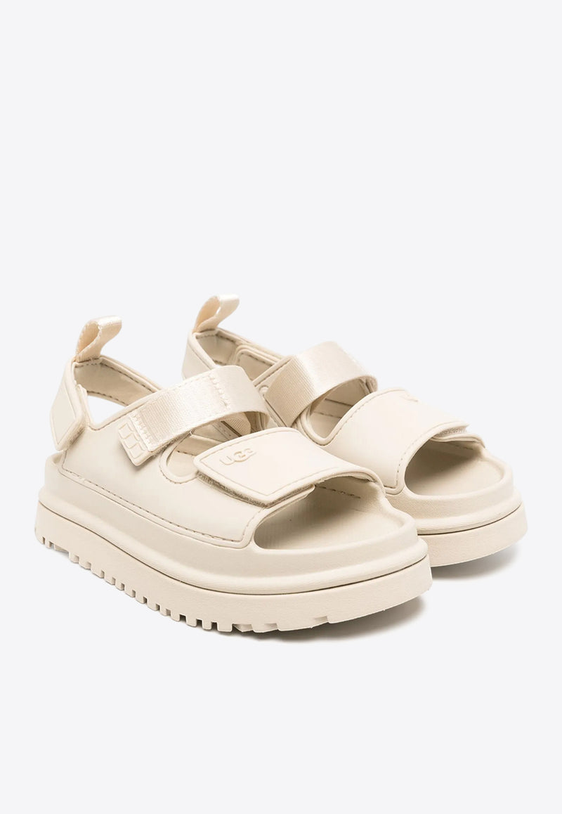 UGG Kids Girls Goldenglow Flat Sandals Sand 1152813K_SSAL