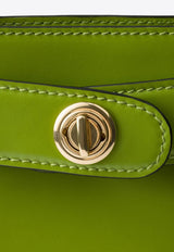 Prada Medium Carey Calf Leather Top Handle Bag Green 1BG567VKOO2HIA_F0ZCM