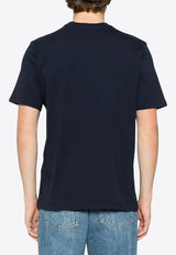 Autry Embroidered Logo T-shirt Navy TSPMA7_CB