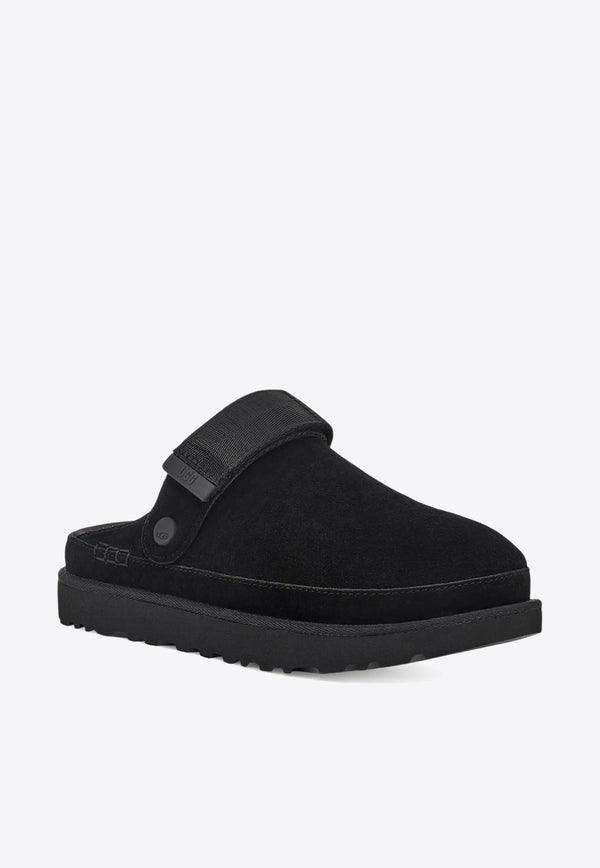 UGG Goldenstar Suede Mules Black 1138252_BLK
