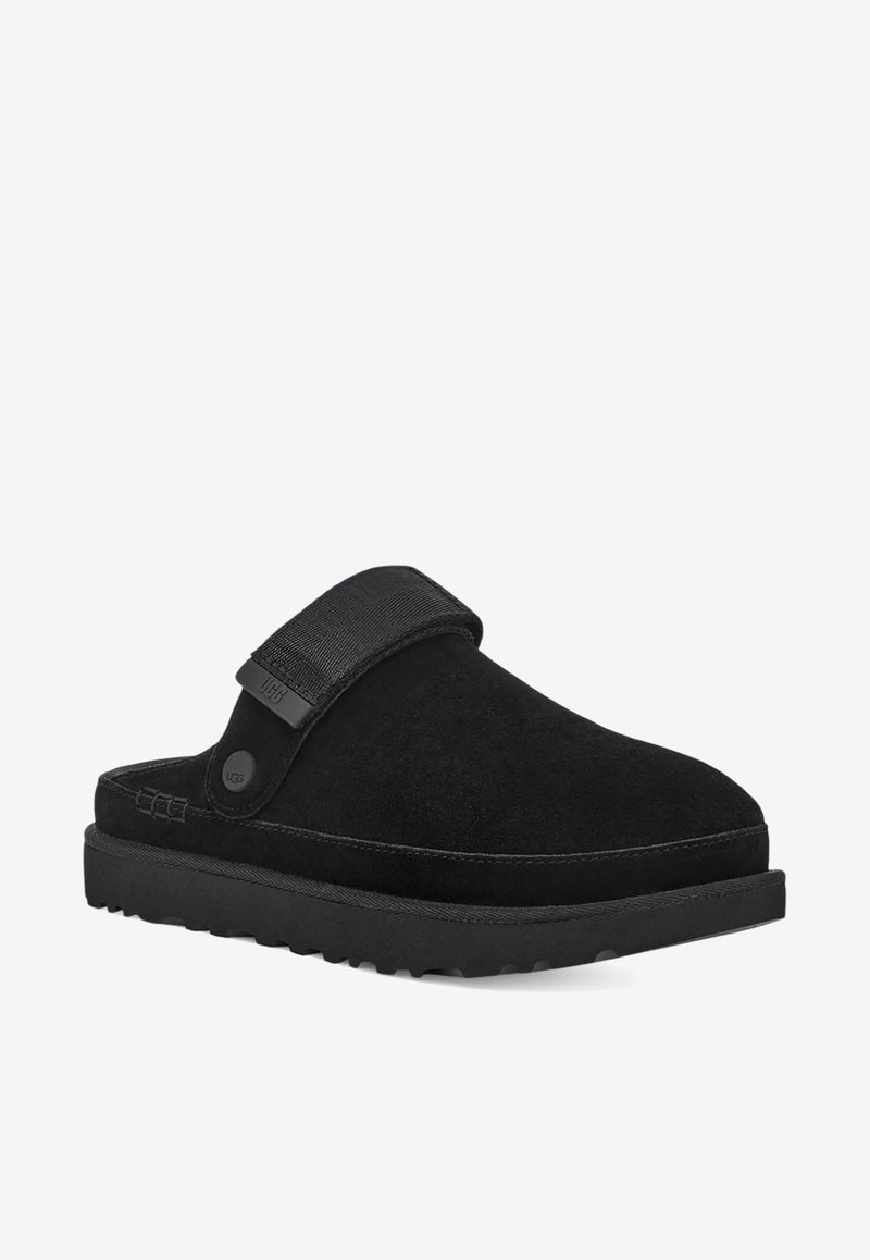 UGG Goldenstar Suede Mules Black 1138252_BLK
