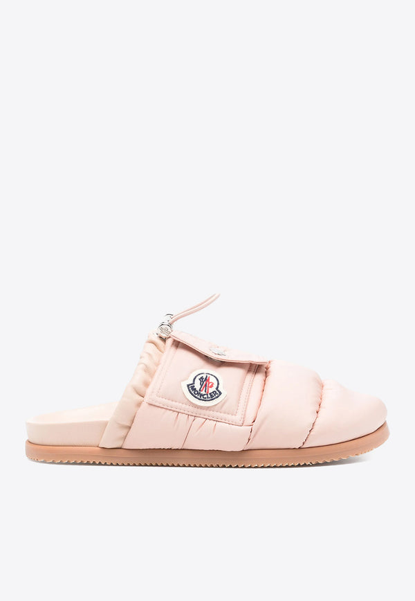 Moncler Mon Pocket Padded Slippers Pink K109B4M00040M5080_51J