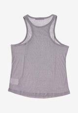 La Rose Essential Mesh Tank Top Gray TP002008_GREY