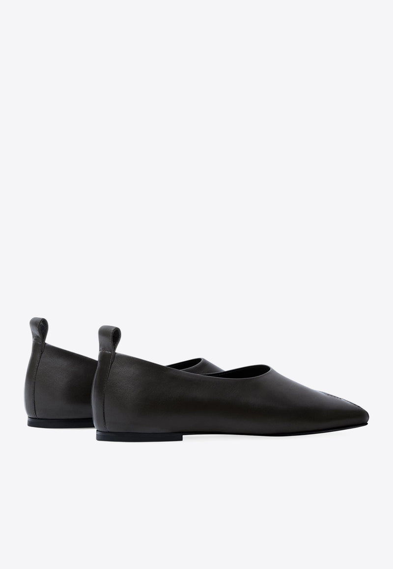 Courrèges AC Heritage Nappa Leather Loafers Black 324SCS105CR0052_9999