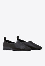 Courrèges AC Heritage Nappa Leather Loafers Black 324SCS105CR0052_9999